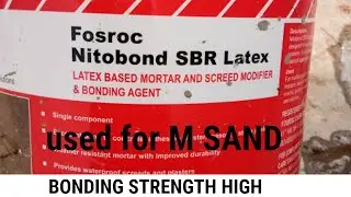 Fosroc Nitobond SBR latex