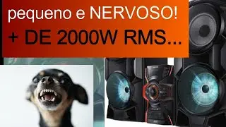 System Samsung de 2000W rms. MX HS6500 por dentro e com port&ecirc;ncia aferida!