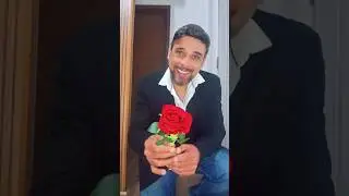 Homem rom&acirc;ntico #amor #paixao #feliz #sorriso #olhar #rosa #love #vandro #solteiro #bomdiaamor#music