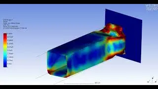 Beam collision analysis using WELSIM