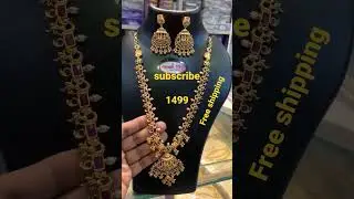 latest Ramparivar haram #trending design #new collection #onegramgoldjewellery