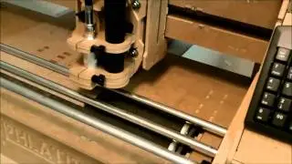 Phlatprinter 3 cutting MDF