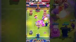 Field boost. Celebrate too soon 😅#clashroyale