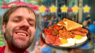 EATING THE BEST 5 STAR BREAKFAST!