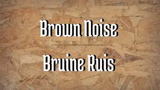 Bruine Ruis 6 uur | Bruine Ruis voor Slapen, Concentratie en Ontspanning