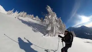 Orci&egrave;res Merlette GoPro 360 hors-piste