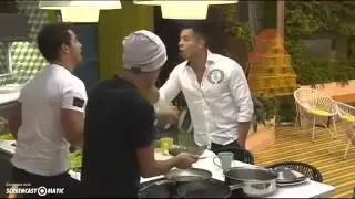 Pelea Francisco y Mariano casi a las pi&ntilde;as   GRAN HERMANO 2015 ARGENTINA