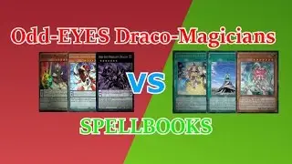 YUGIOH! (EPIC) Odd-Eyes Draco-Magicians vs (BEST) Spellbooks 2016 -YGOPRO - 5 Round Matchup!
