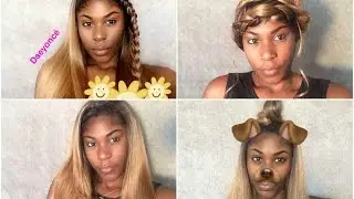 HOW TO: Everyday Styles for Evlyn Wig w/ Minimum Leave Out!