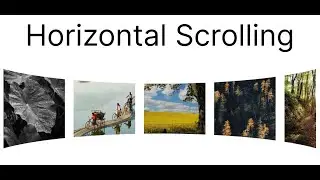 Horizontal Scrolling Interactions in Figma!