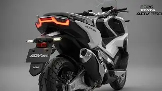 2026 Honda ADV 350 Adventure Scooter Official Details!