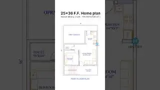 F.F. 25x36 home plan #shorts