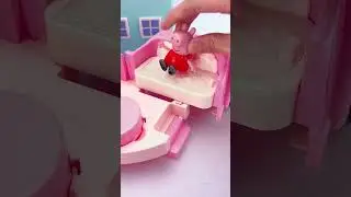 ASMR Peppa Pig Pink Transforming Car Videos | Relaxing Toy #asmr #peppapig #toys