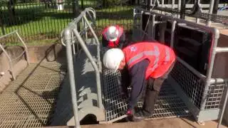 ECS Engineering Services Stop-log Installation 2019