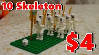 10 Skeleton Lepin  - $4