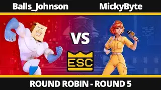 NASB at ESC 26 - Round 5 - Balls_Johnson (Powdered Toastman) Vs. MickyByte (April O'Neil)