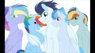Soarindash Family picture- MLP Speedpaint