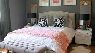 Grey Bench for Bedroom