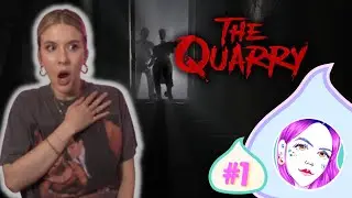 EVERYTHING Scares Me | The Quarry (First Playthrough)(Heart Rate Monitor) | Ep 1