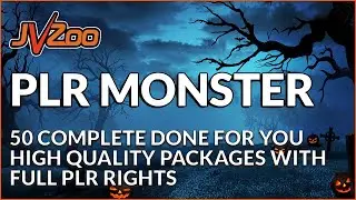 PLR Monster 2022 - 50 Complete Done For You High Quality Packages WITH FULL PLR RIGHTS