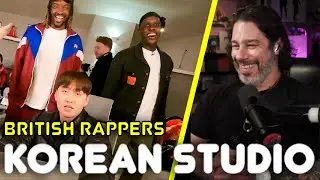 U.S. Marine Reacts - British Rappers Record in a Korean Studio ft Woogie - Korean Englishman