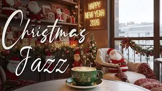 Winter Hours Move Slowly ☕🎄 Quiet Christmas Café Jazz for Deep, Steady Focus