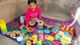Zara আজকে কি কি খাবাৰ ৰান্না কৰলো তাৰ papa ৰ জন্ন।#kidsplay #kidcooking #zara 