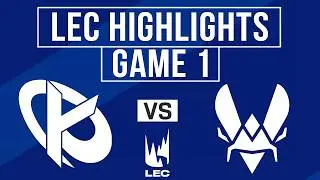 KC vs VIT Highlights Game 1 | LEC 2026 Playoffs | Karmine Corp vs Team Vitality