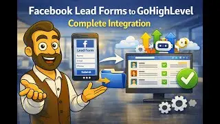How to Integrate Facebook Lead Forms with GoHighLevel | Complete Setup & Automation Tutorial