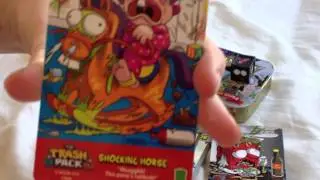 Trash Pack Trading Cards Collection 2 Collectors Tin Part 1