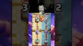 Evo Knight beat Hero Knight  #clashroyale #gaming #supercell
