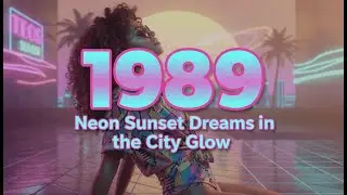 Back to 1989 – Neon Sunset Dreams in the City Glow | Synthwave • ChillSynth • Dreamy 80s Mood