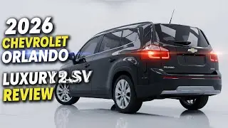 &ldquo;2026 Chevrolet Orlando | Black Luxury SUV Review | Interior, Engine & Full Showcase&rdquo;