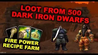 500 DARK IRON DWARFS WOW CLASSIC ELIXIR OF GREATER FIRE POWER GOLD FARM