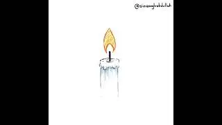 Candle animation in Krita