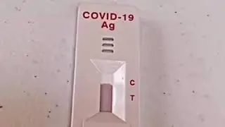 Covid 19 Negatif Test Kit &Ouml;rnek