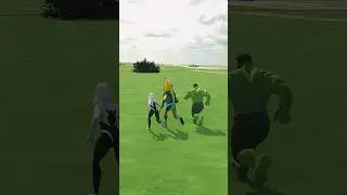 Superheroes vs Zombie Army 🧟&zwj;♂️🔥 Ultimate Run Battle