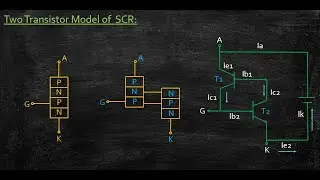 Двухтранзисторная модель тиристора (SCR) | Силовая электроника | Лекция 14