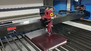 Redsail CM1390E Laser Machine | Leather Notebook Logo Engraving Demo