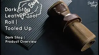 Leather Barber Tool Roll | Tooled Up | Dark Stag
