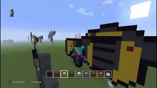 How to build a pixel art grenade launcher in Minecraft