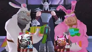 TMNT Legend: Bebop Bunny & Rocksteady Bunny VS Shredder