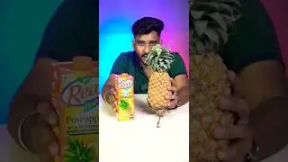 Packet VS Real Fruit #yashkeexperimentshorts #logic