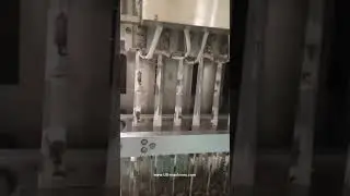 6 lanes granules sugar coffee sachet bag packaging machine running video