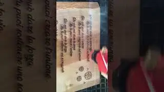 Incisione laser su legno massello