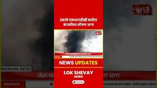 Navi Mumbai MIDC Fire | Rabale MIDC मधील कंपनीला भीषण आग #breakingnews