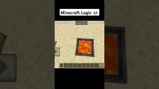 Minecraft Logic #minecraft #trend#logic