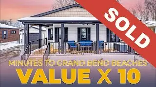 SOLD: Grand Bend Real Estate Mins to Beach Feb 2022, 3 Beb 2 Bath Home under $400K