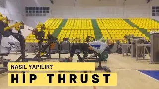 Hip Thrust Machine Nasıl Yapılır? #coreexercise #coreworkout #glutesworkout #gluteexercise