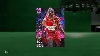 PINK DIAMOND BOL BOL GAMEPLAY!!! THE CHEESIEST CARD IN NBA2K21 MYTEAM